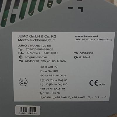 JUMO久茂 溫控器TN 00374501，全新原裝正品現(xiàn)貨優(yōu)勢供應(yīng)